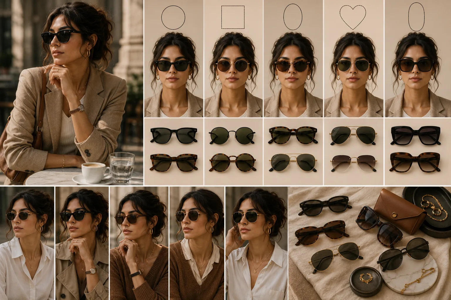 How do I pick sunglasses for my face shape