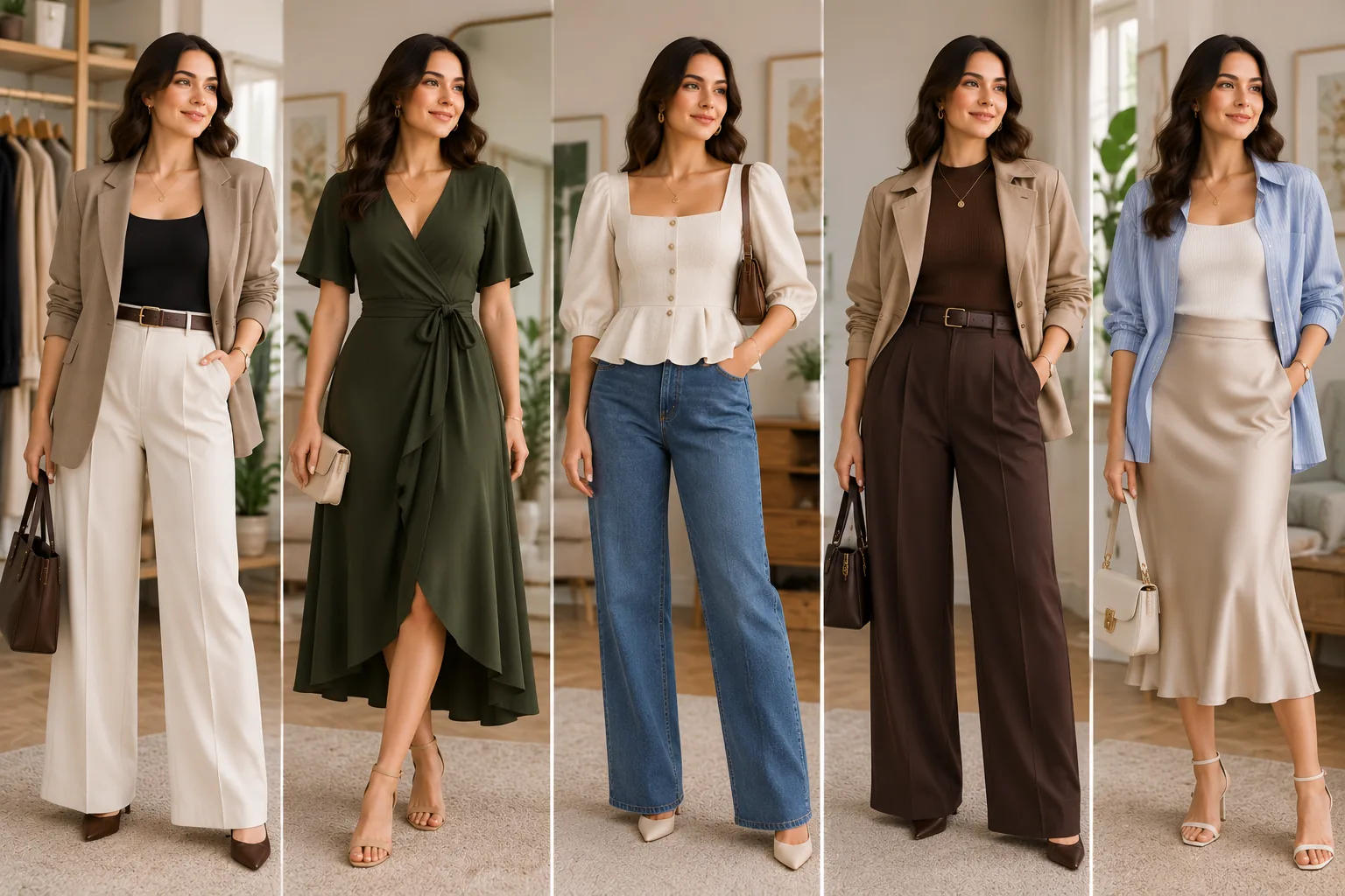 How do I dress a rectangle body shape