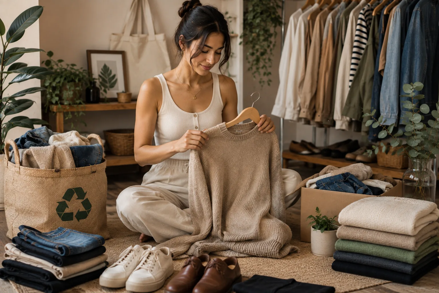 How do I build a more sustainable wardrobe