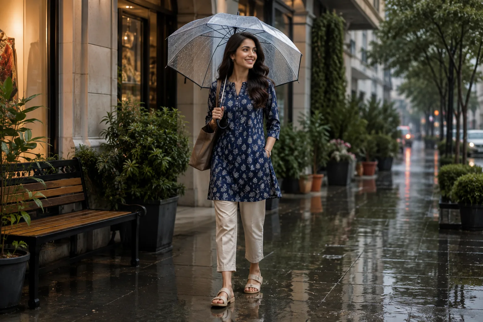 How do I stay stylish in the monsoon