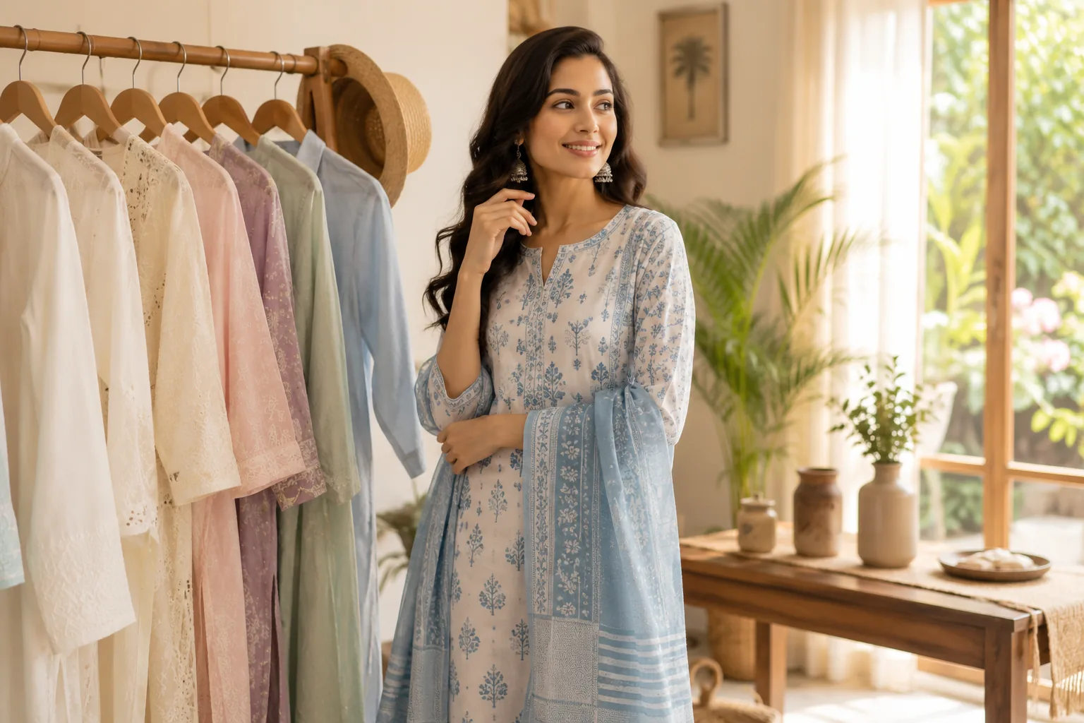 Which fabrics work best in Indian summers