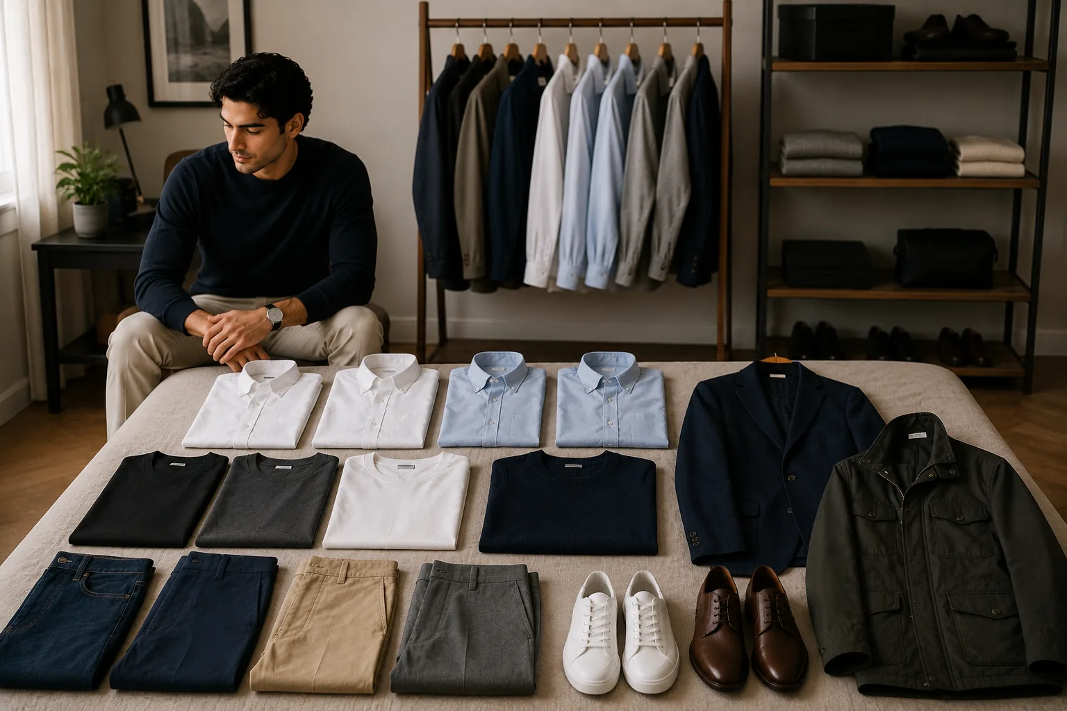 What are the wardrobe essentials for men