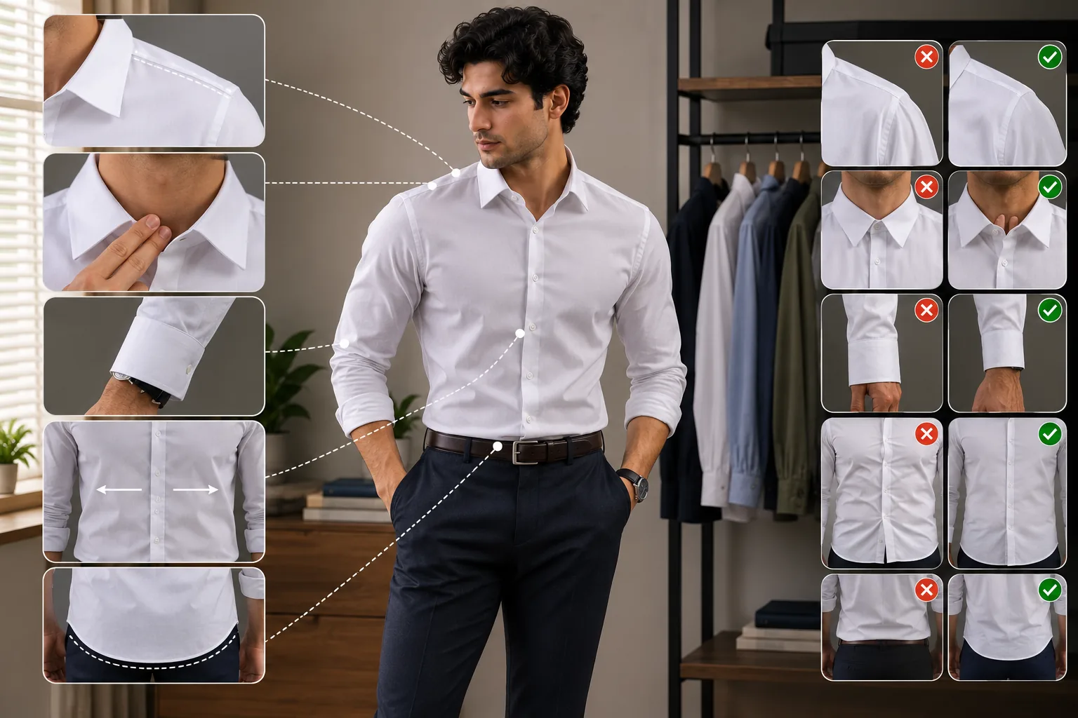 How should a shirt fit