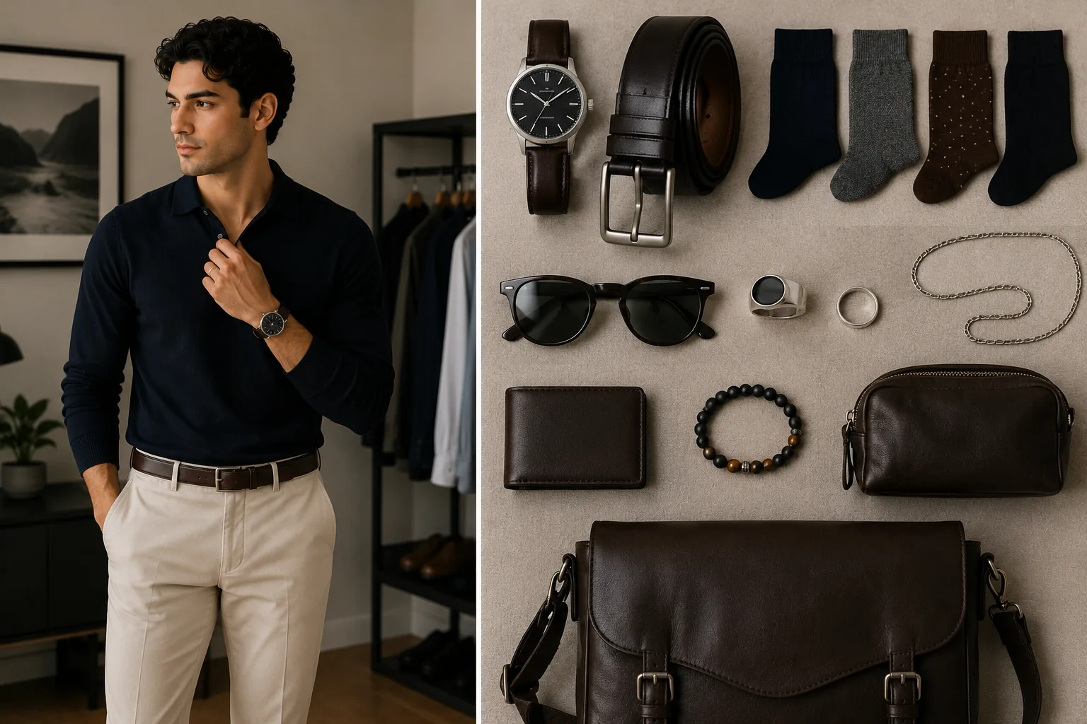 Which accessories should men actually wear