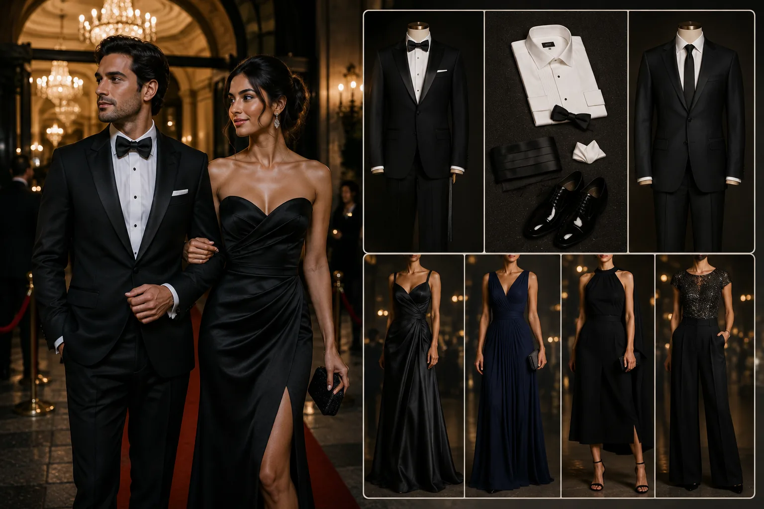 What does black tie mean