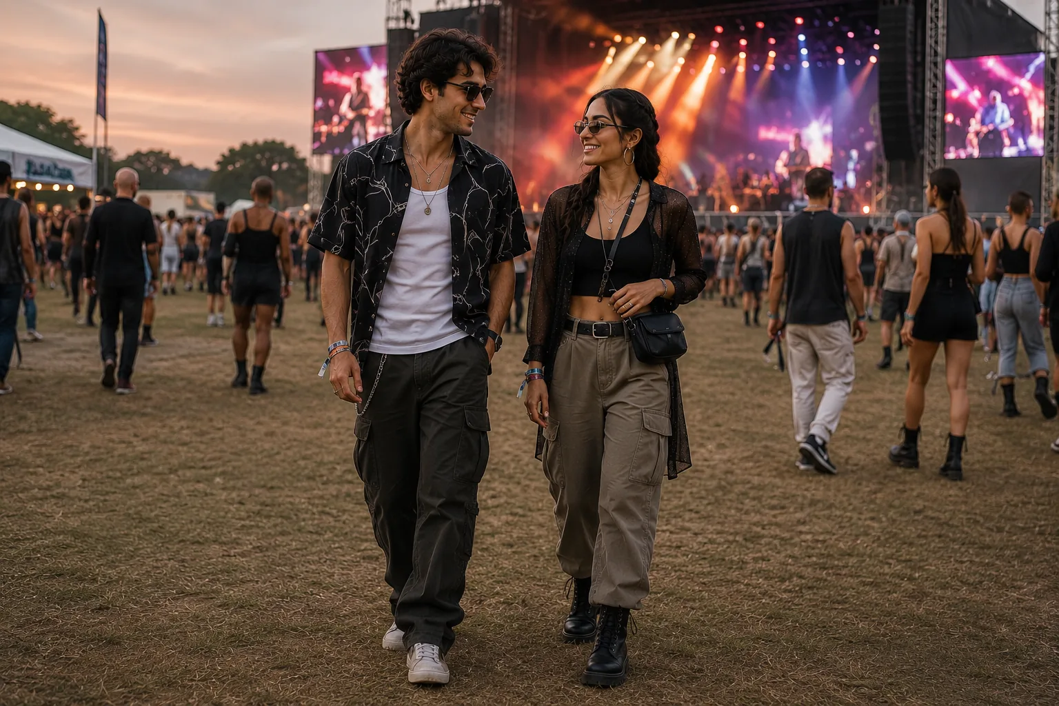 What should I wear to a concert or festival